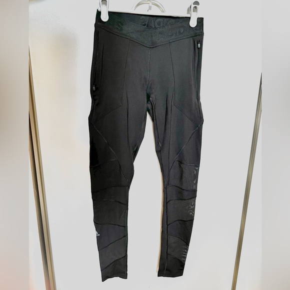 adidas black leggings - Picture 1 of 6